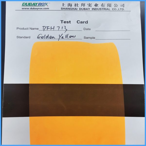 油墨涂料荧光色粉 日光型通用彩绘荧光颜料油漆调色荧光颜料 荧光金黄 DFH713